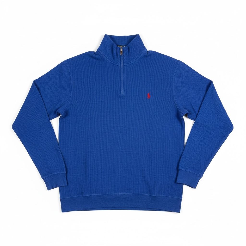 Ralph Lauren Pullover & Sweatshirts: Pull Half-zip Polo Ralph Lauren Bleu Roi - L #32 – Neu (gemäss Beschreibung) aus Hauterive NE von Leo_o