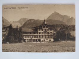 Hotel Sternen Unterwasser dat. 1915