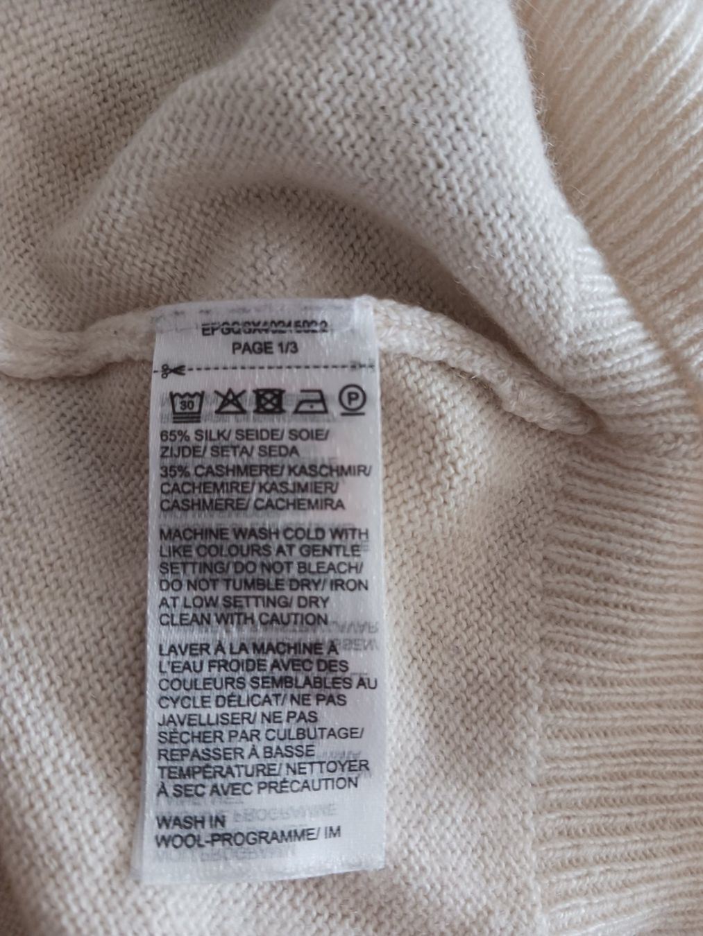 Pullover & Sweatshirts: Rollkragenpullover XL Seide/Kaschmir – Gebraucht aus Riedholz von bri_fr7s 1