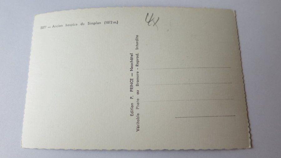 Cartoline postali: Simplon - Hospiz – Usato da Jona venduto da centumprata 1