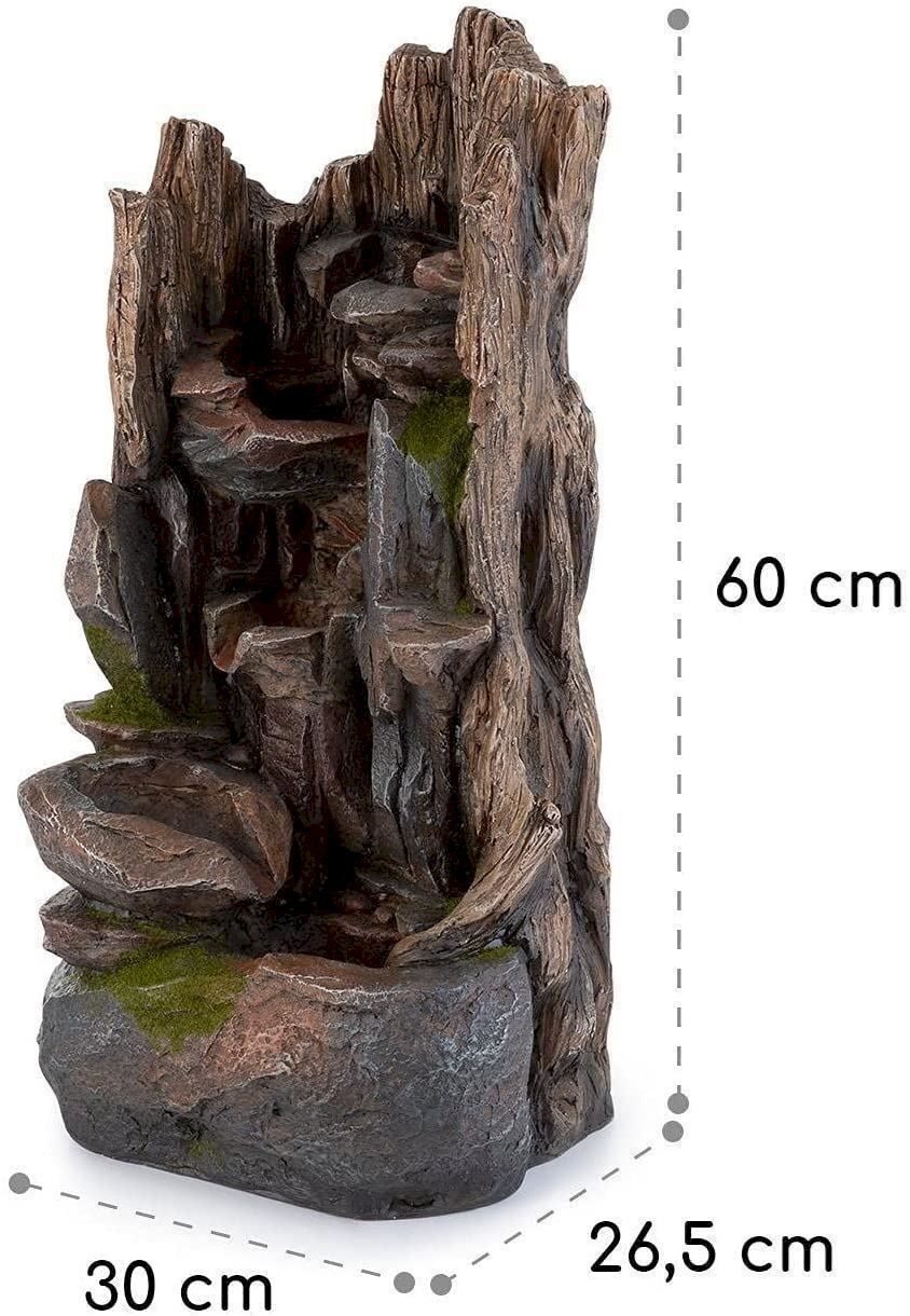 Stagni & Fontane ornamentali: Mystic Tree Solarbrunnen Polyresin braun – Nuovo e nell'imballaggio originale da Bottighofen venduto da zaap 7