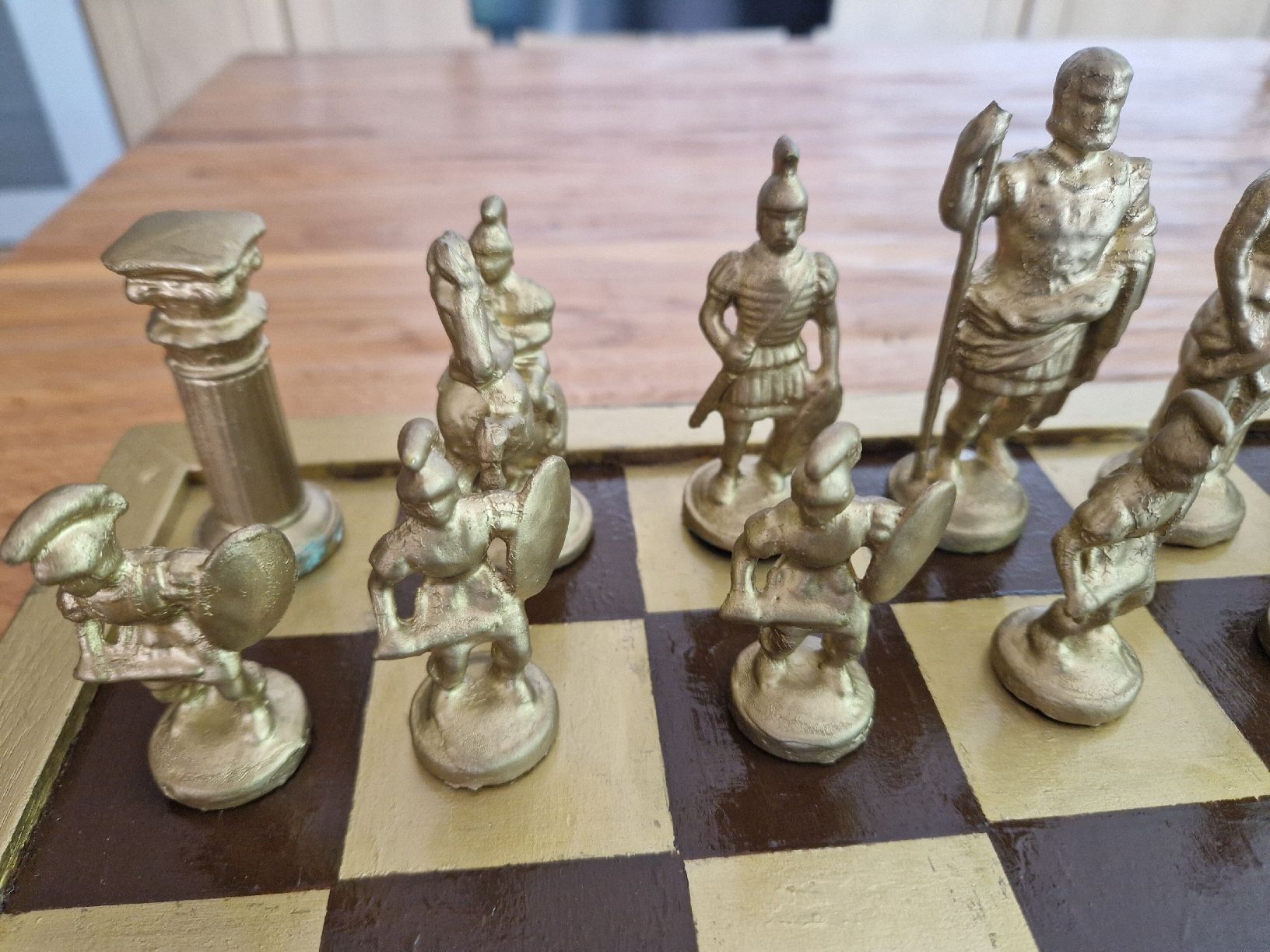 Spiele: Handgemachtes Schachspiel – Gebraucht aus Sursee von FKZ_13 2
