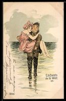 Raphael Kirchner: Enfants de la Mer VI, 