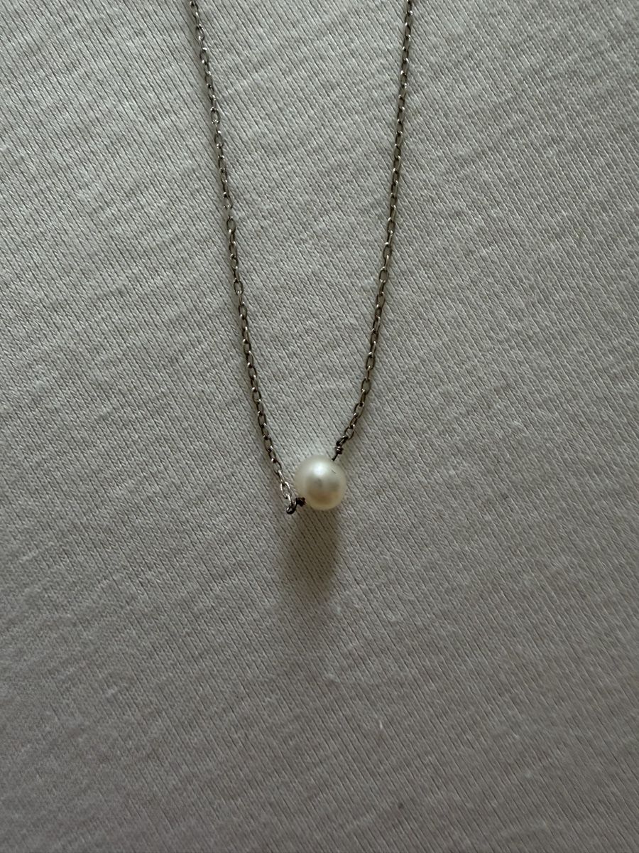 Catenine: Necklace 925 Silver with Pearl – Nuovo (secondo la descrizione) da Uster venduto da Monika_OB 7