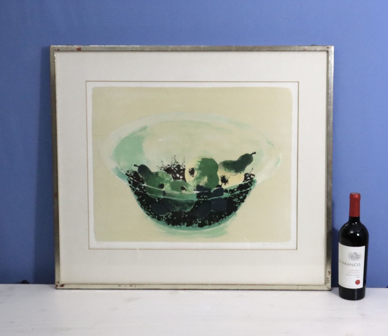 Grafica & Litografie: Hans Ruedi Sieber 1926-2002, Lithographie, "Stillleben" – Usato da Zug venduto da Kunst-Fundgrube