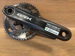 Shimano FC-RX820-2 GRX 172,5mm 31-48 mit 4iiii Powermeter