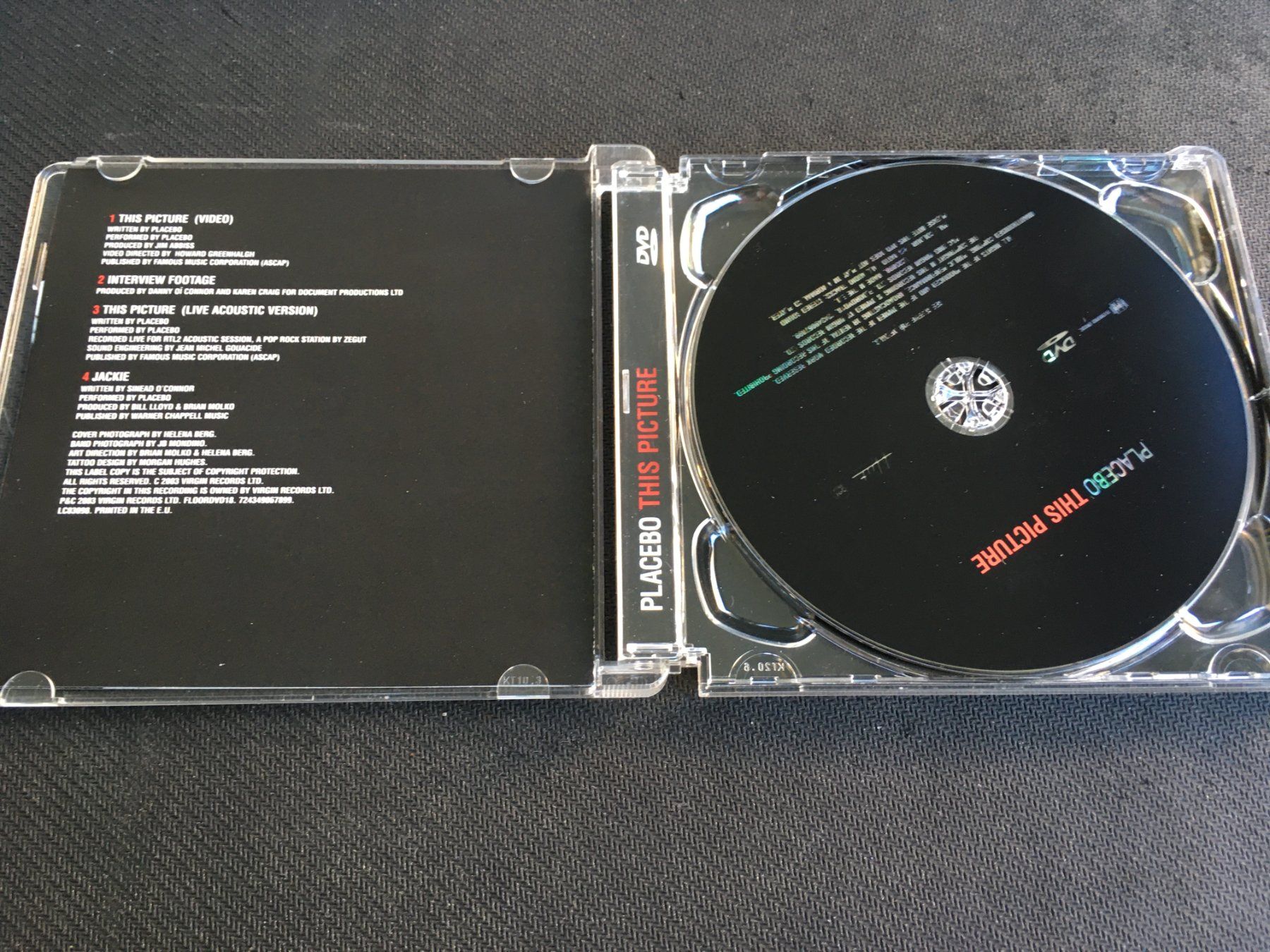 Tutti i DVDs: Placebo - This Picture -DVD- – Usato da St.Gallen venduto da MedienJoe 1