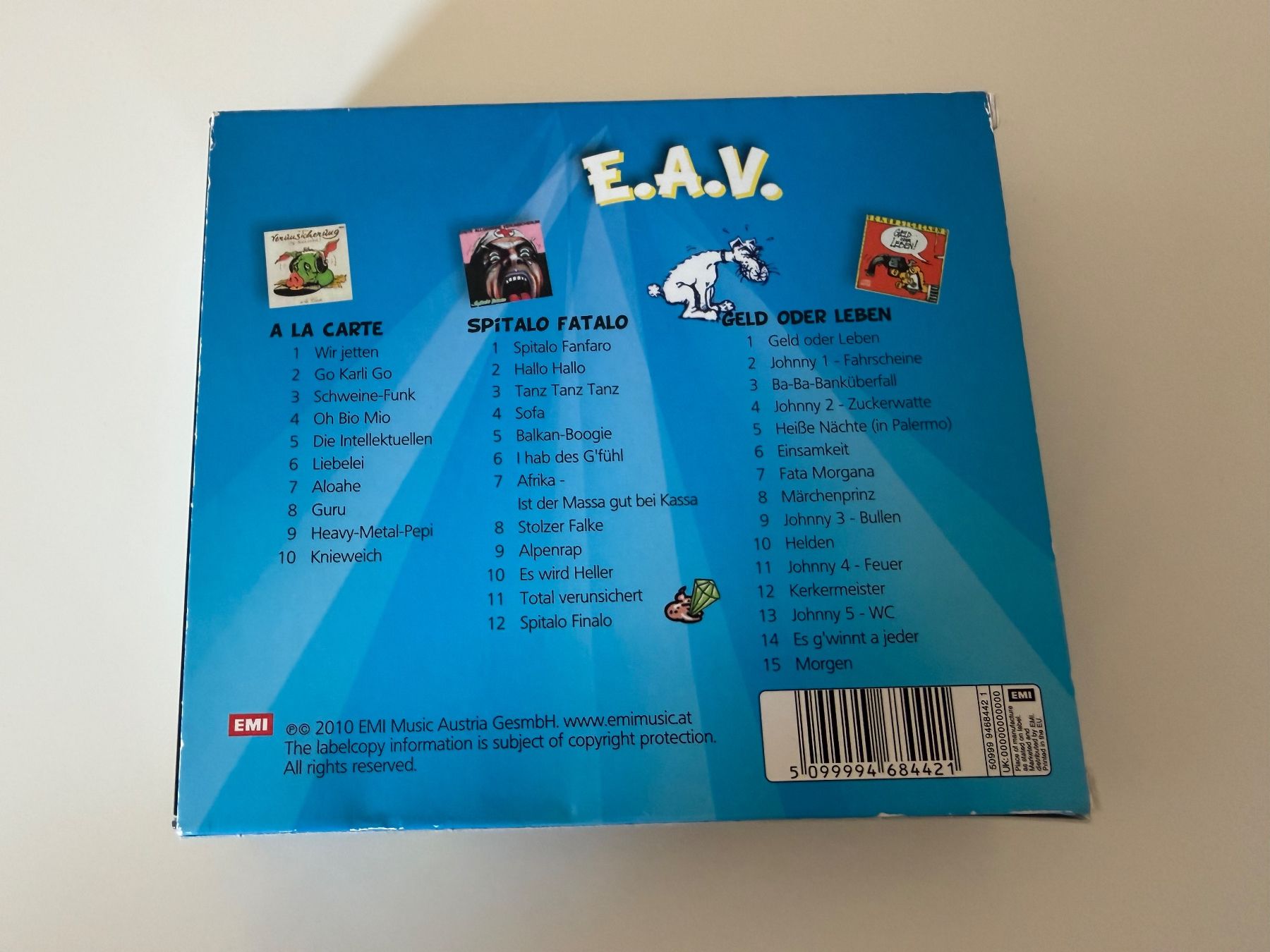 CD: Erste Allgemeine Verunsicherung 3 CD Box Special Edition – Nuovo (secondo la descrizione) da Altstätten SG venduto da sheamus 1
