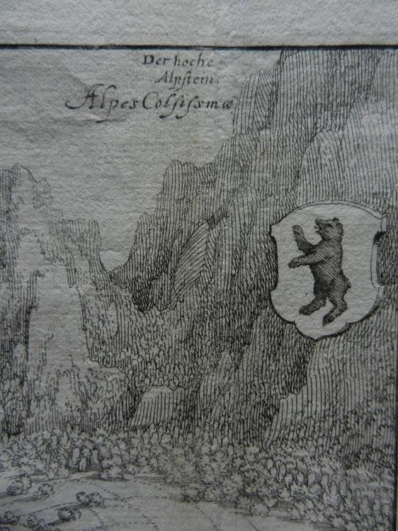 Incisioni: Appenzell Herisau von Merian – Usato da Risch venduto da Rischli15 3