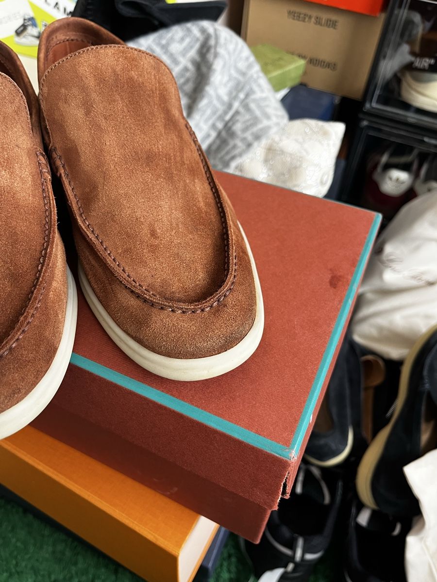 Loro Piana Scarpe da uomo: Loro Piana Summer Walk Brown – Usato da Genève venduto da 3M_JR 5