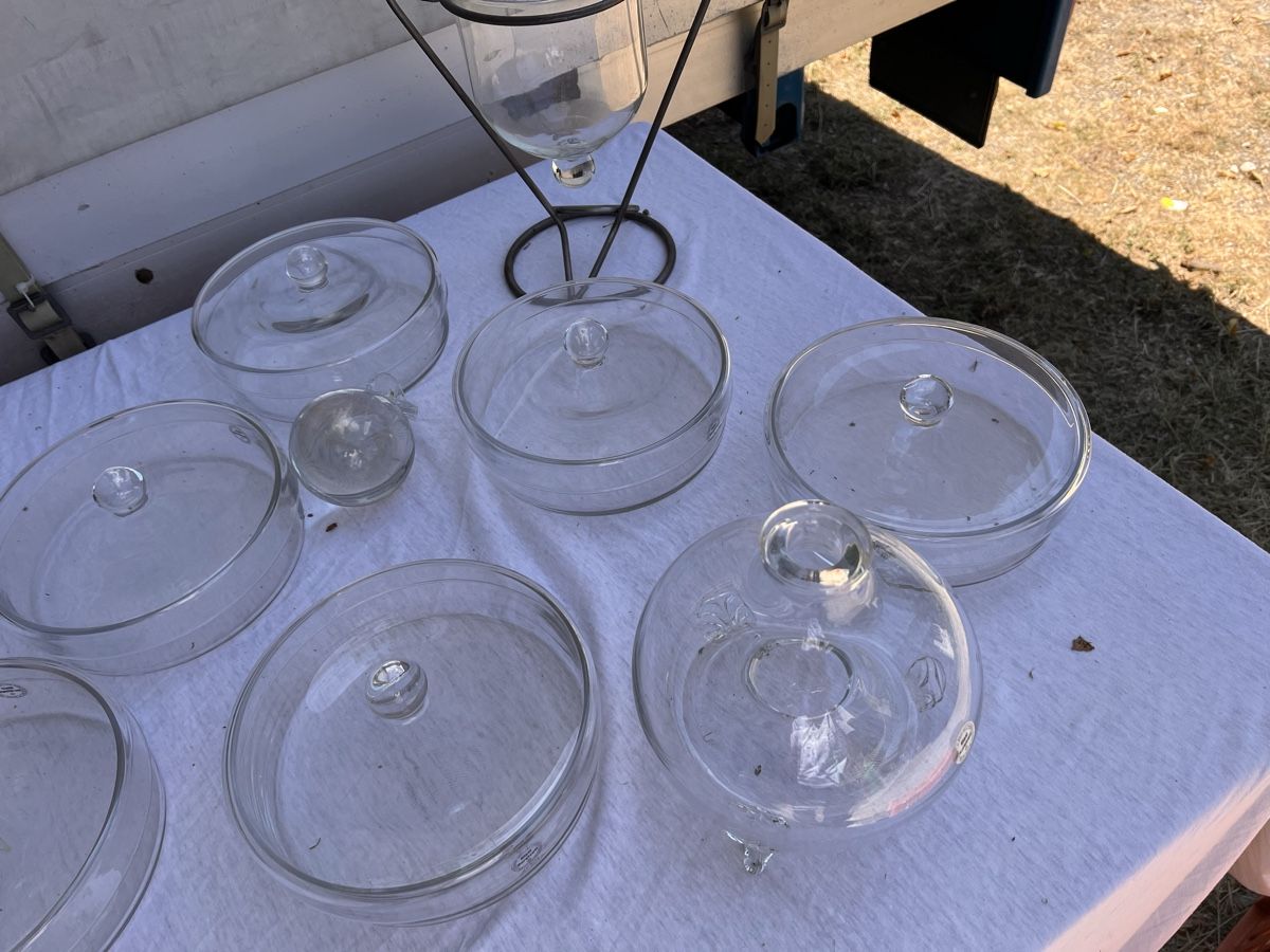 Verres: Glas Schalen mit Deckel (70) – D'occasion à Glattfelden par maa_qcj8 1