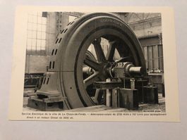 Secheron 2700 KVA Generator Diesel 1930 La Chaux de Fonds