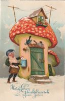 Zwerg mit Fliegenpilz