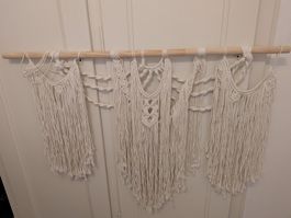Décoration murale macramé
