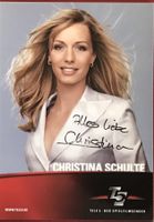 Christina Schulte Autogramm signiert Foto 10x15cm