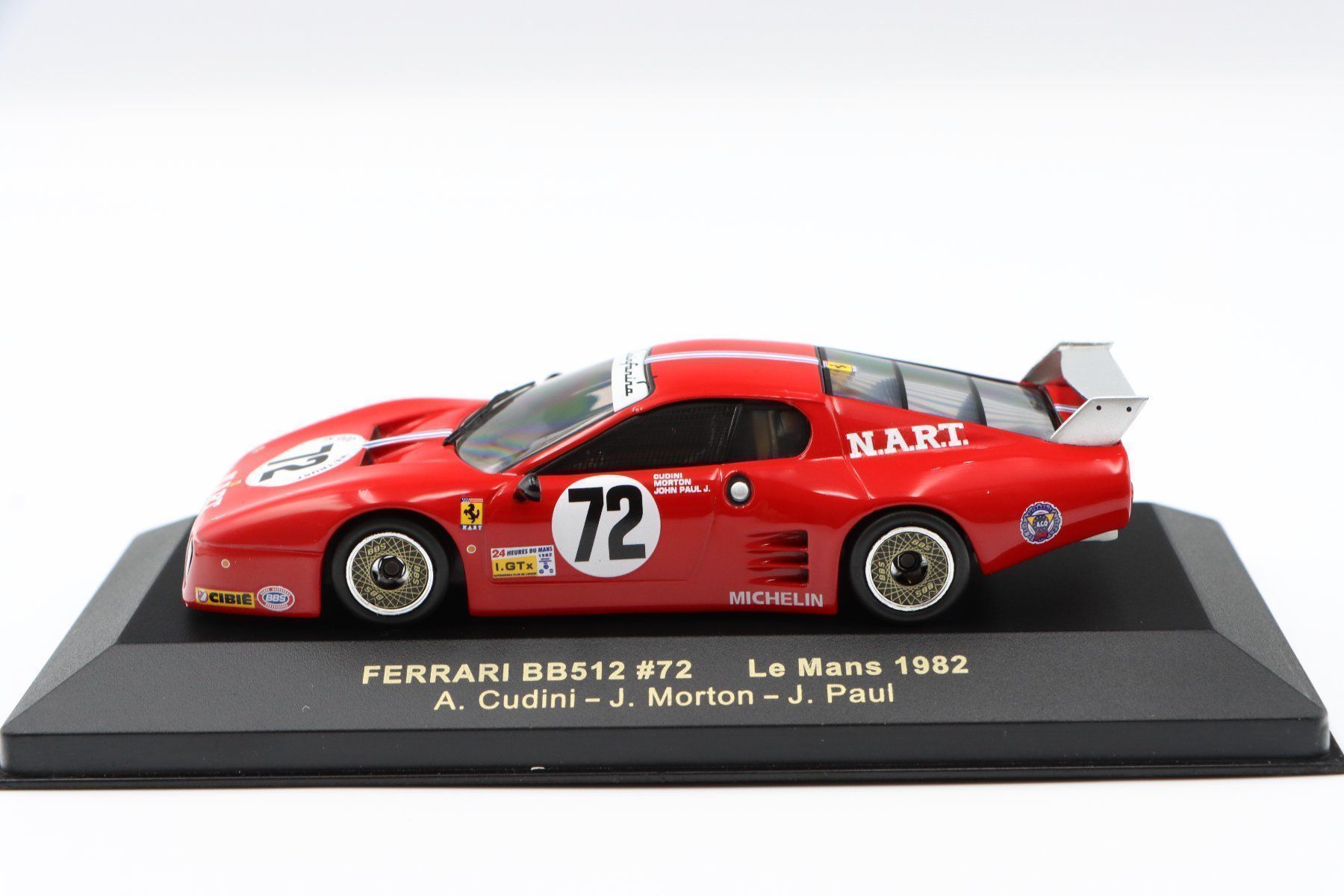 Ferrari Modellini d'auto: Ferrari BB 512 Le Mans 1982 1:43 IXO – Nuovo e nell'imballaggio originale da Bühl b.Aarberg venduto da modelldiecast 6