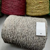 Tweed Wolle Viskose von Millefili, Puzzle Geo 590g grau
