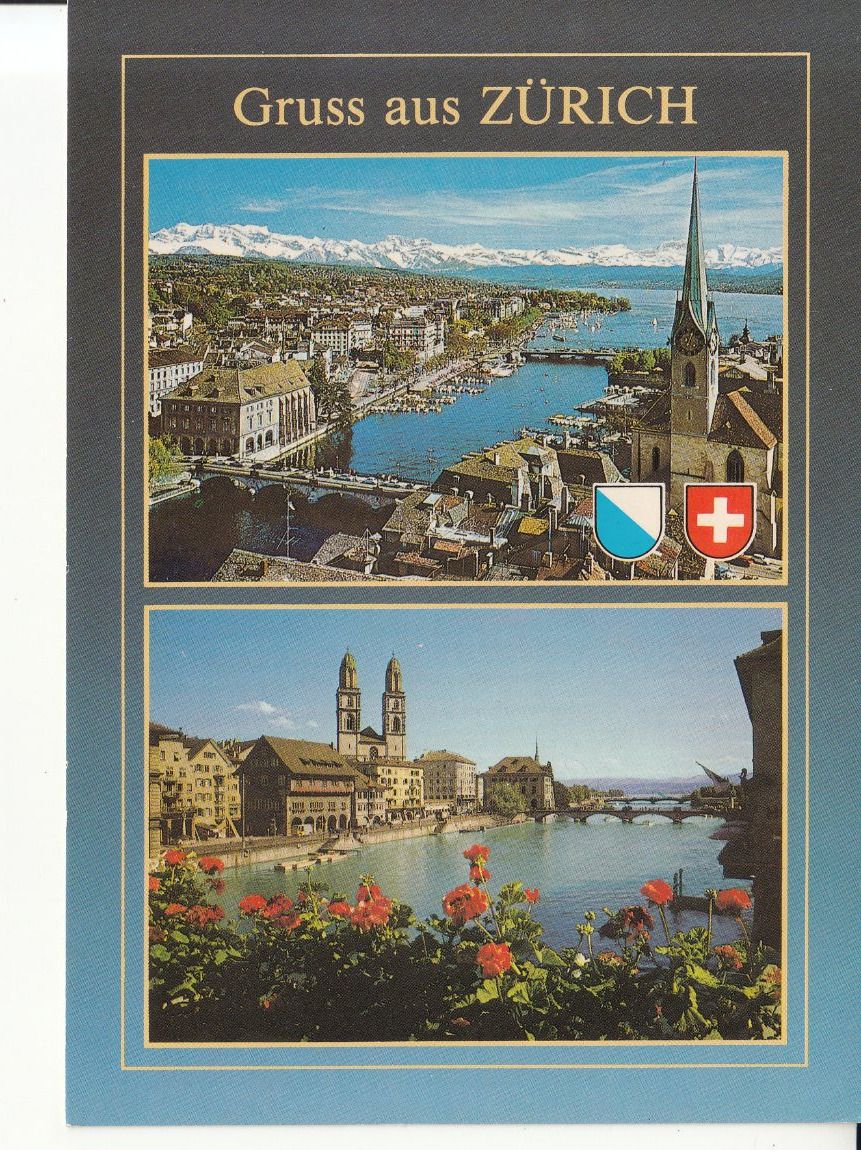 Cartoline postali: Zürich 1984 – Usato da Bürglen TG venduto da StampGraf