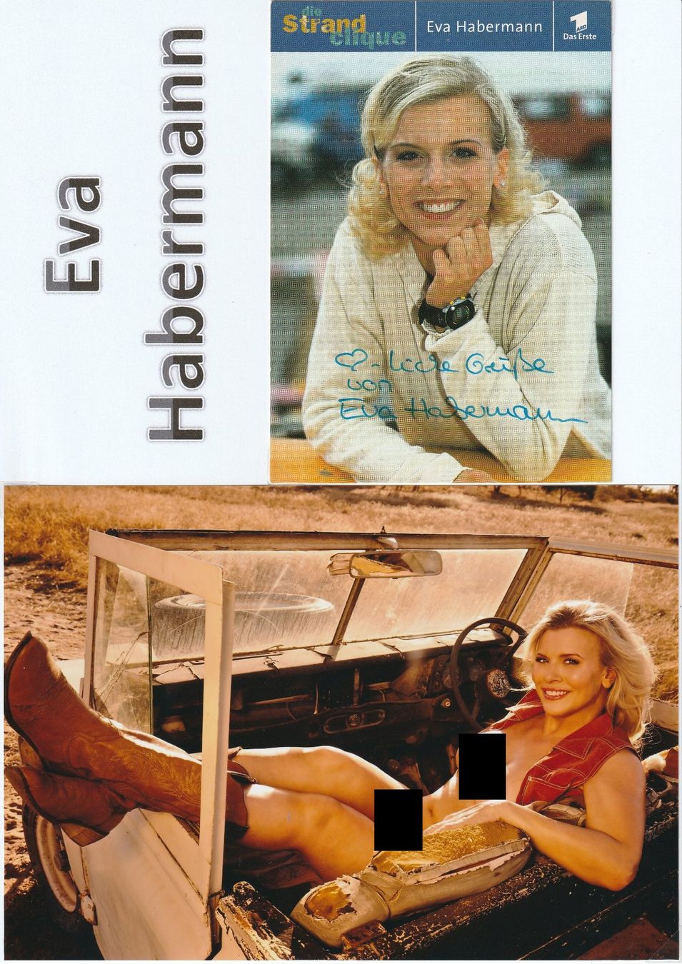 Autografi: Eva Habermann / Originalautogramm – Usato da Schwyz venduto da racingautographs