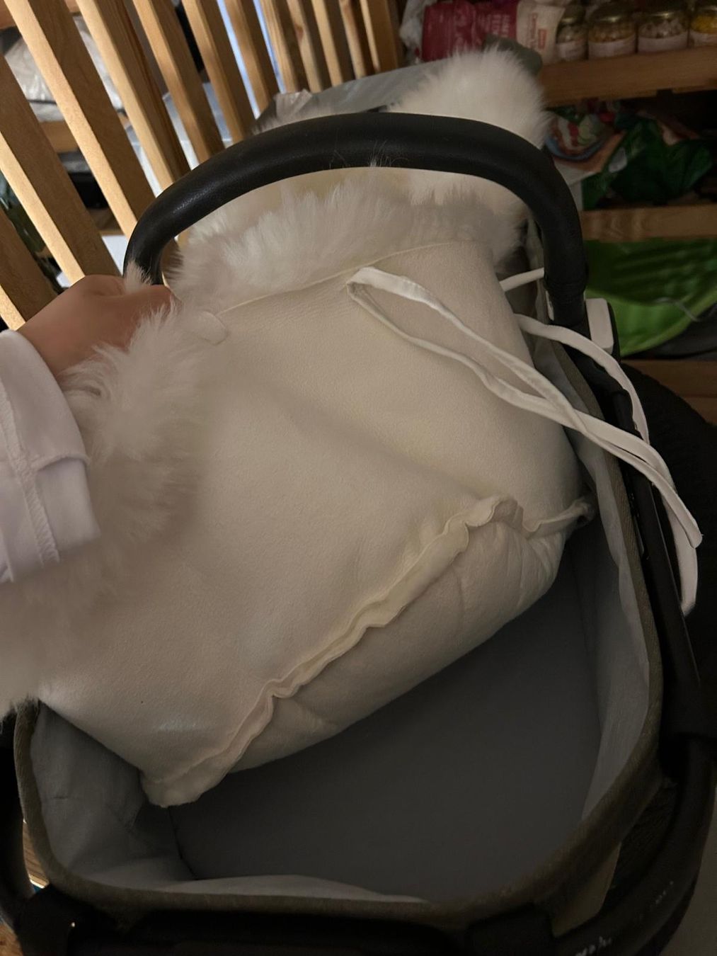 Sacchi a pelo: lammfell für babywanne – Nuovo (secondo la descrizione) da Rickenbach b. Wil venduto da jupiter123