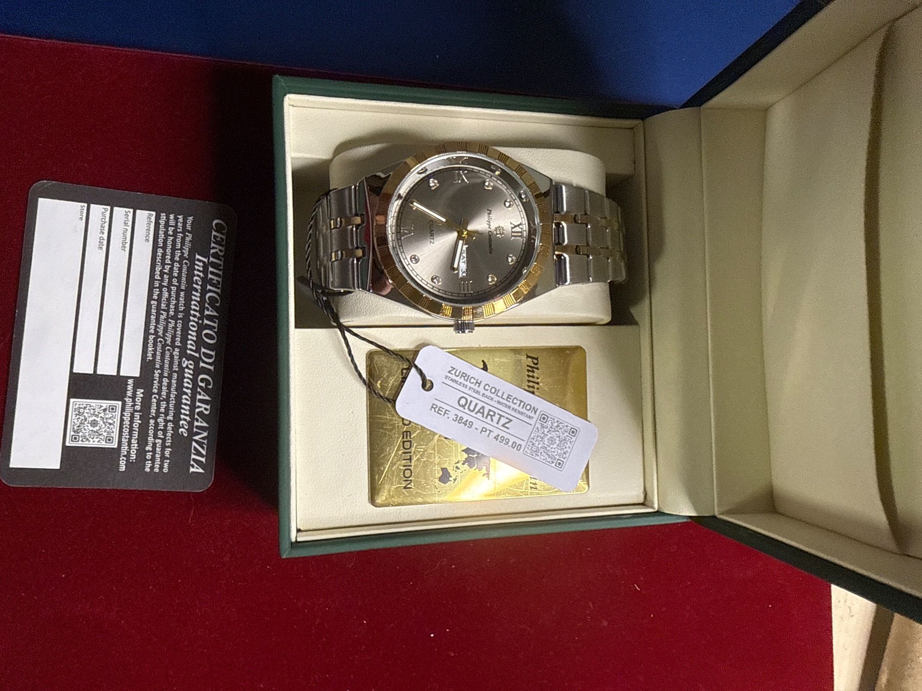 Orologi: Philippe  Costantin Quarz 41 mm Neu – Nuovo (secondo la descrizione) da Pfeffingen venduto da Allhandelklgwatches 2