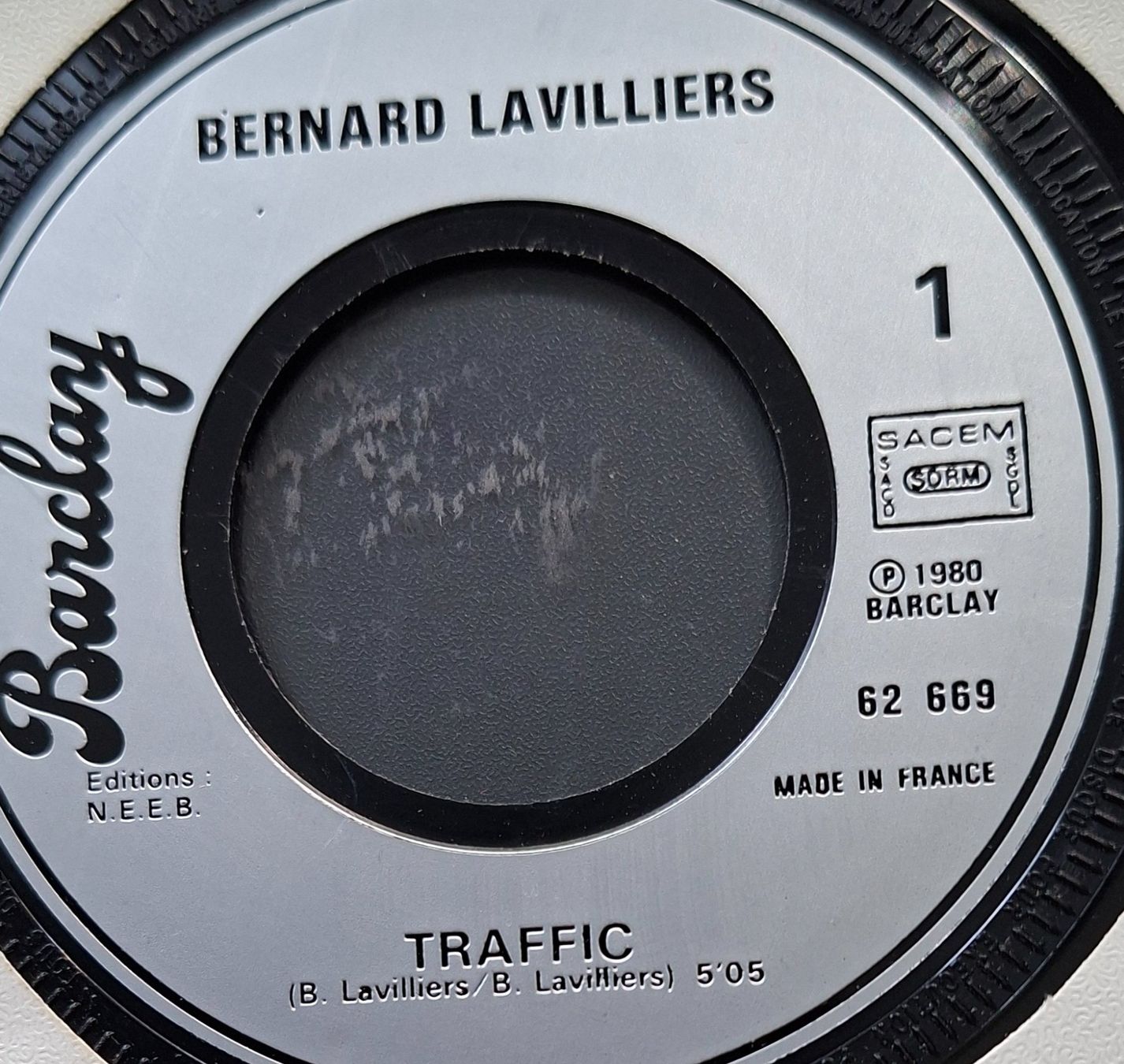Dischi in vinile: Vinyl Single Bernard Lavilliers - Traffic – Usato da Langenthal venduto da Modo39