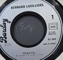 Vinyl Single Bernard Lavilliers - Traffic