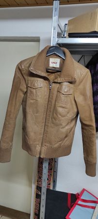 Lederjacke