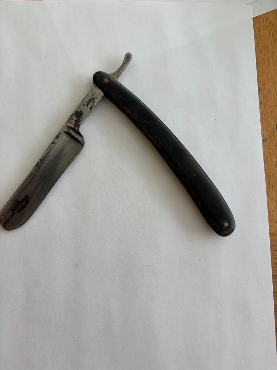 Rasoi & Lamette da barba: rasoir droit vintage P.Girard – Usato da Echallens venduto da JAR69