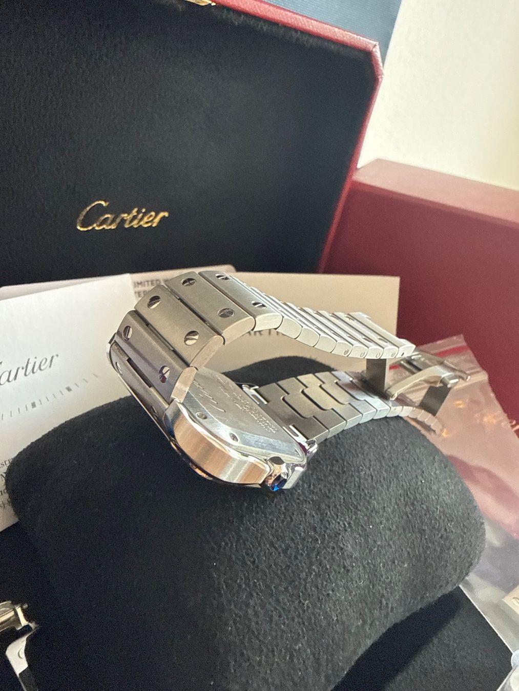 Cartier Orologi: Cartier Santos Medium | Warranty until 2030 | Full Set – Usato da Zürich venduto da ali_5gpz 7
