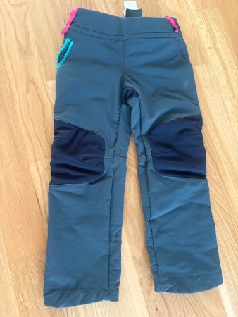 Outdoor trousers blue with knee patches used condition