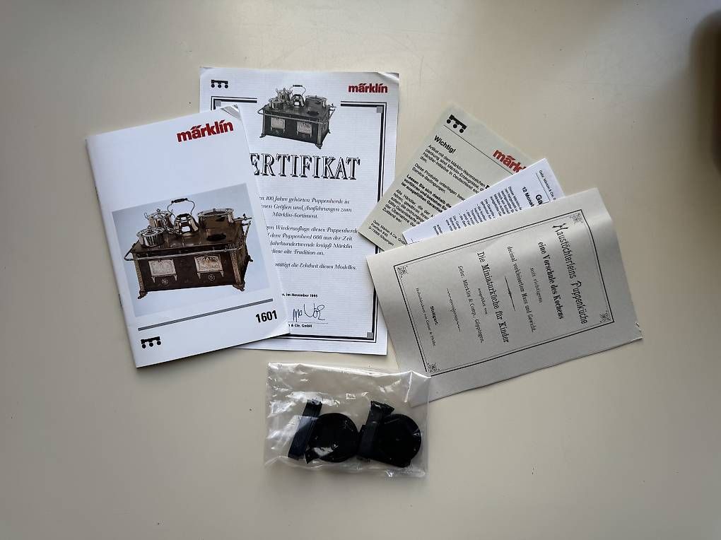 Giocattoli: Märklin 1601 Replika Puppenkochherd – Usato da Adliswil venduto da sus_l8lg 2