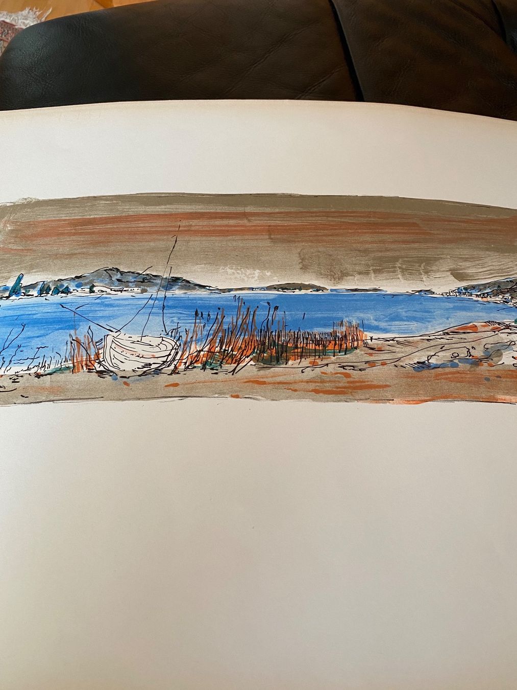Grafica & Litografie: Original Lithographie von J.E.Duvanel – Usato da Münchwilen TG venduto da Mercurius63 1