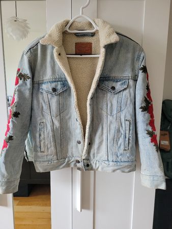 Gefütterte Levis Jeansjacke