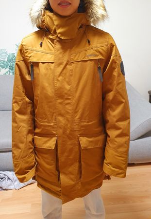 QUECHUA Men's Trekking Parka SH900 Khaki| -20°C