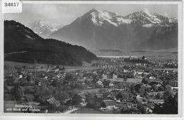 Steffisburg mit Blick auf Niesen