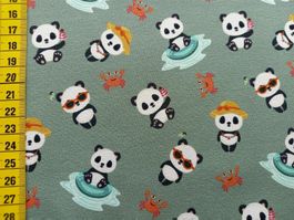 Jersey Ferien-Panda altgrün