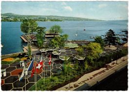 Zürich - Gartenbau Ausstellung Gondelbahn