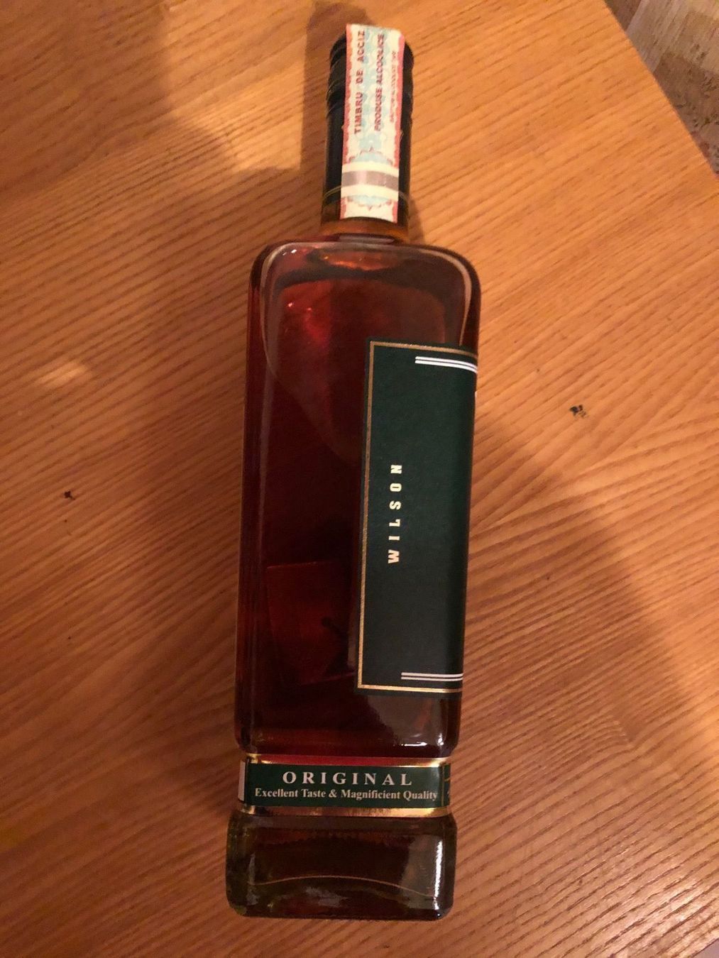 Spirituosen: WILSON Whiskey,Original,40%Vol,700ML,MDA – Neu und originalverpackt aus Wald ZH von mlnt 8