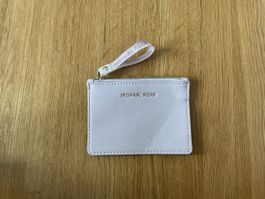 Michael Kors kleines Karten Etui / Portmonnaie hellrosa