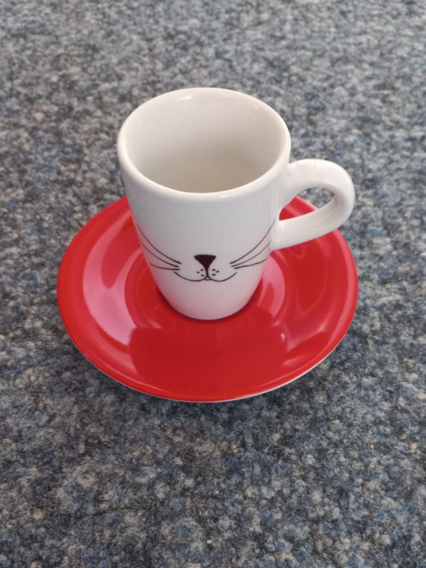 Kahla Set di piatti: Kahla Espresso Tasse mit Untertasse – Nuovo e nell'imballaggio originale da Winistorf venduto da acreativ1