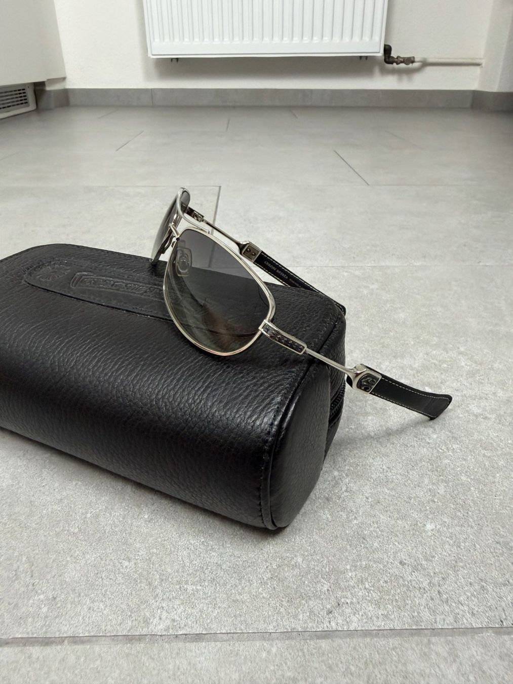 Chrome Hearts Occhiali & Lenti: Chrome Hearts GALAXIE Aviator Sunglasses – Usato da Biel/Bienne venduto da sami0788480082