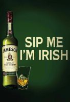Blechschild-JAMESON IRISH WHISKY SIP ME