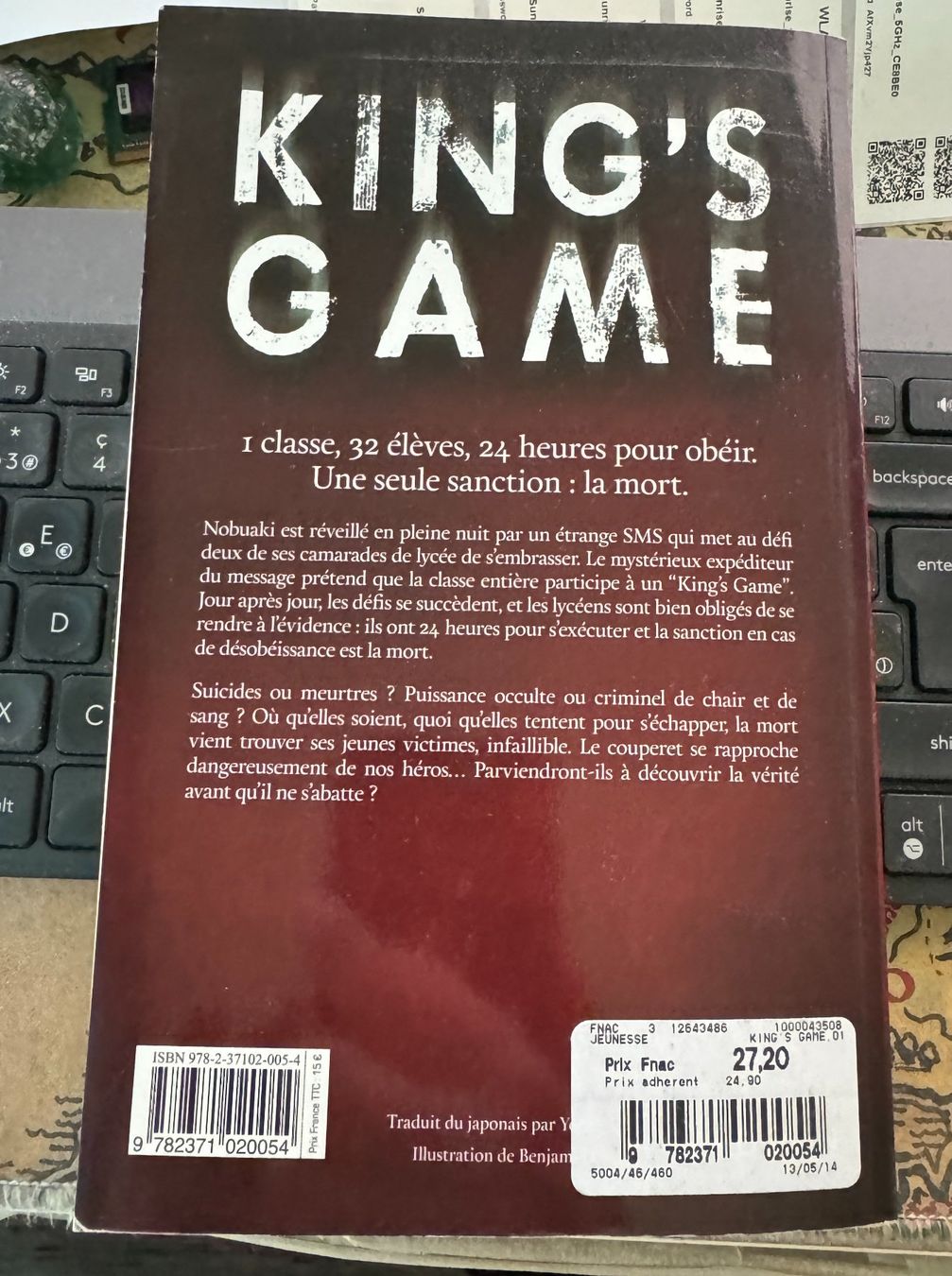 Bücher: King's Game Tome 1 broché – Gebraucht aus Semsales von __Florian__ 1