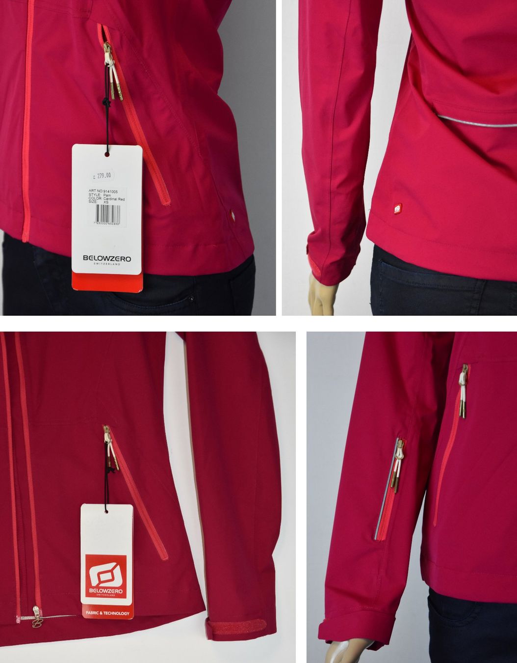 Jacken: BelowZero Damen Regen Jacke Windjacke Watterproof/Pink/Gr.XS – Neu und originalverpackt aus Wohlenschwil von EddieS-Outlet 7