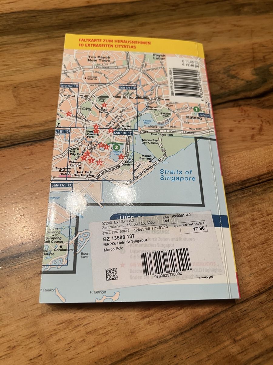 Libri: Reiseführer Singapur Marco Polo mit Insidertipps – Usato da Schongau venduto da Retro_Shop 2