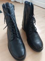 Gabor Lederstiefel, Schwarz, Gr. 7,5 (40)Warm gefüttert