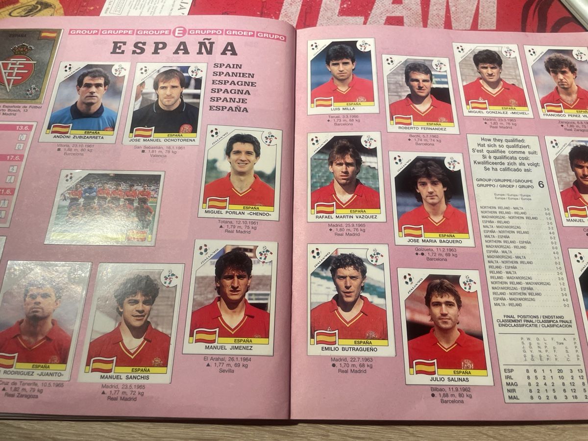 Panini Sammelbilder & Trading cards: Panini Italia 90 – Gebraucht aus St-Pierre-Clages von Mmanu75 7