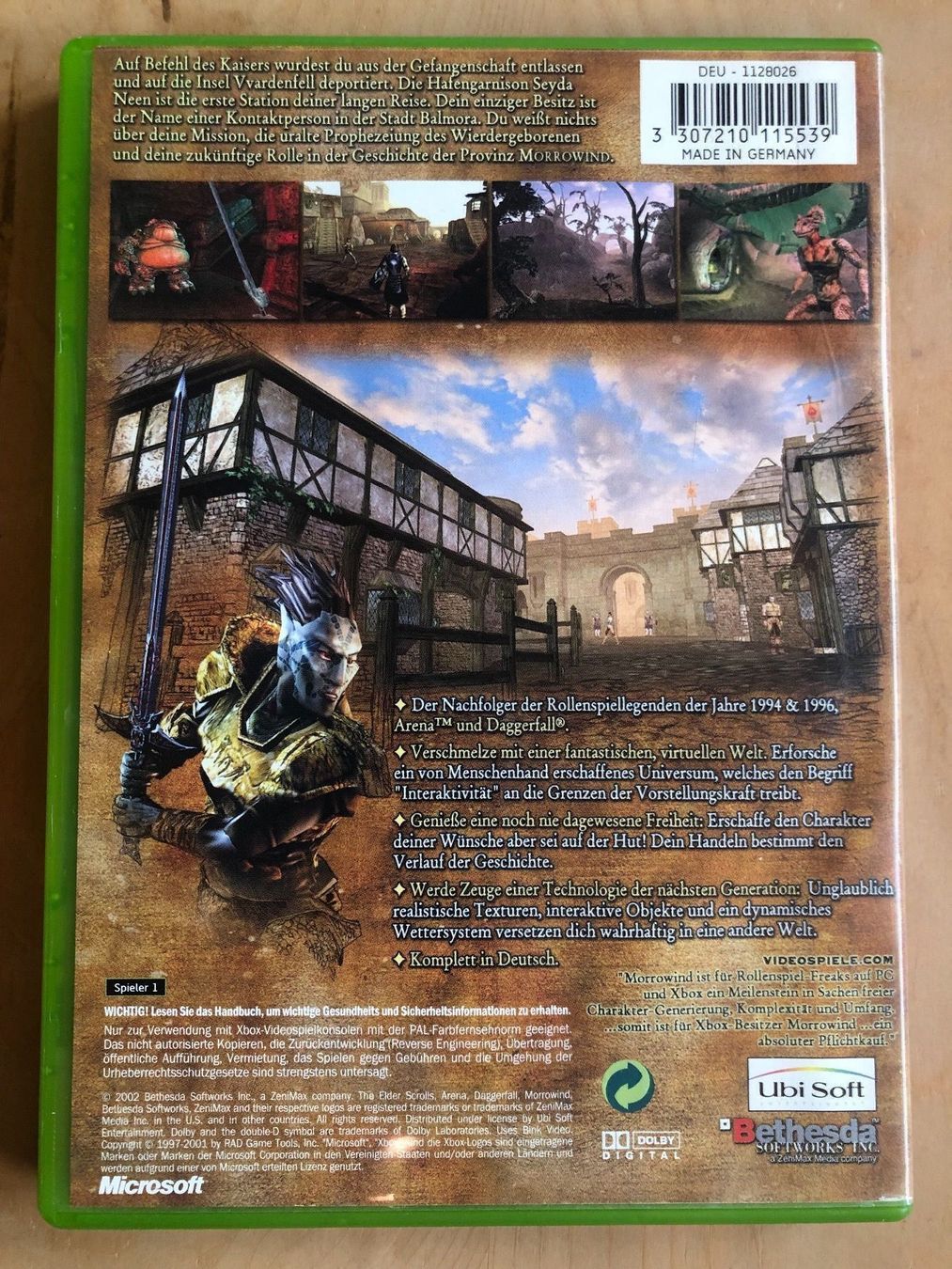 Microsoft Giochi: The Elder Scrolls Morrowind NTSC/US Xbox – Usato da Kestenholz venduto da Mad18 1