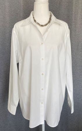 Lauren Ralph Lauren Hemdbluse aus Baumwolle Gr.2X (CH/48)